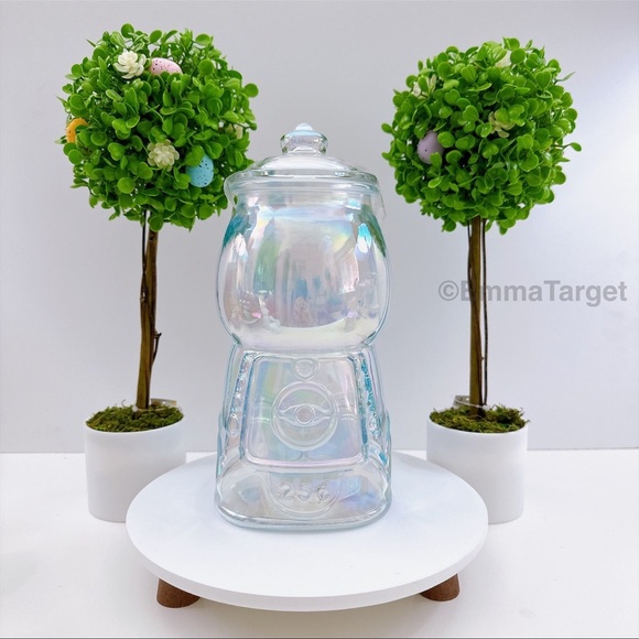 Target Iridescent Gumball Machine Glass Jar - Picture 3 of 4